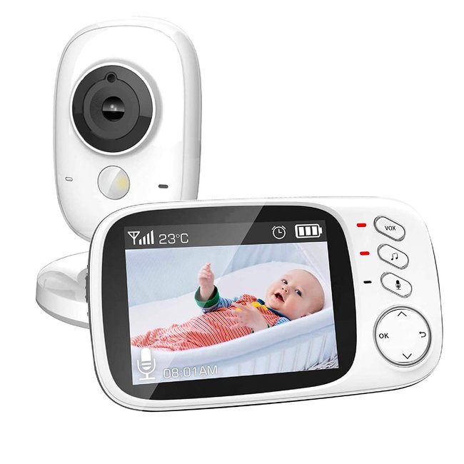 Видеоняня с обратной связью беспроводная Baby Monitor VB603, HD720P, 3,2" 3661 фото
