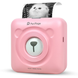 Портативний bluetooth термопринтер для смартфона PeriPage A6, рожевий 5051 фото 2