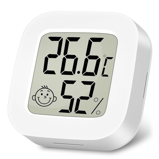 Цифровой электронный термометр - гигрометр UChef CX-0726 для измерения температуры и влажности в помещении 1019 фото