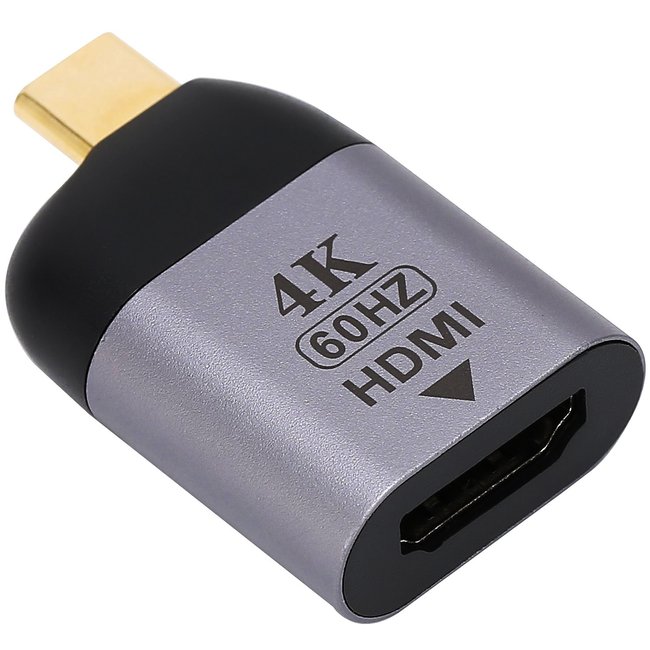 Адаптер, конвертер с Type-C на HDMI для передачи 4K/60Hz видео Addap UC2HDMI-01, переходник для ПК, ноутбука, проектора, телевизора