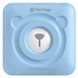 Портативний bluetooth термопринтер для смартфона PeriPage A6, блакитний 3782 фото 1