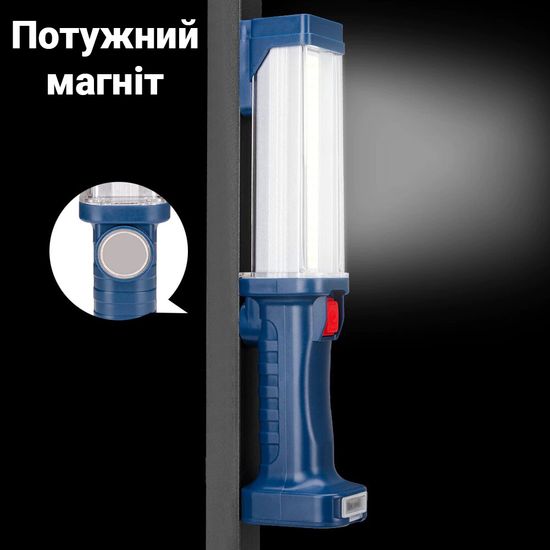 Універсальна світлодіодна лампа | кемпінговий ліхтар OEM ZJ-8899 з гачком, магнітом і функцією Powerbank, 20 W 7616 фото