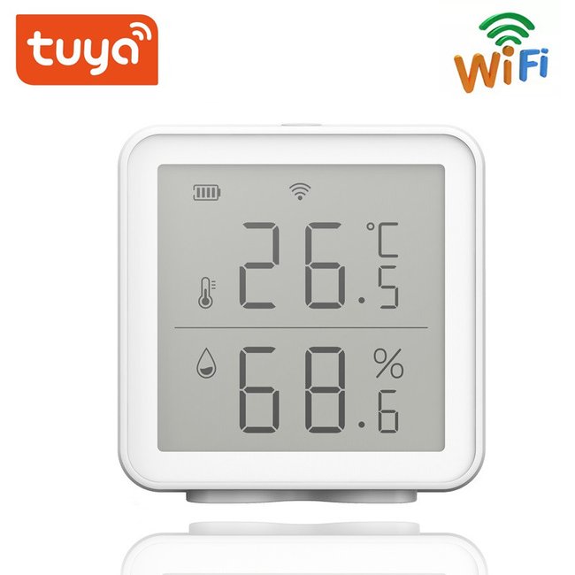 Умный Wi-Fi Термогигрометр USmart THD-01w | датчик температуры и влажности с поддержкой Tuya 7439 фото
