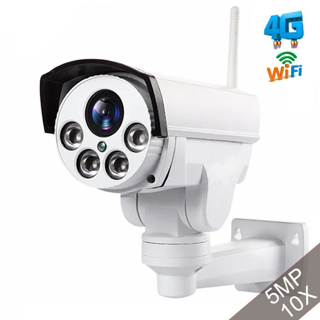 Уличная 3G / 4G камера видеонаблюдения Digital Lion NC49G-EU (5 Мп / 10x), поворотная PTZ, FullHD 1080P 7129 фото
