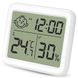 Цифровий термометр - гігрометр Uchef CX0813 з годинником, календарем та індикатором комфорту 0218 фото 2
