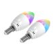 Розумна світлодіодна WiFi LED лампочка USmart Bulb-02w, E14, RGB лампа з підтримкою Tuya, Android/iOS 7723 фото 3
