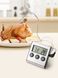 Кухонний термометр з виносним щупом + таймер UChef TP-700, для м'яса, з магнітом і сигналізатором 7582 фото 15