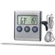 Кухонний термометр з виносним щупом + таймер UChef TP-700, для м'яса, з магнітом і сигналізатором 7582 фото 5