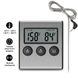 Кухонний термометр з виносним щупом + таймер UChef TP-700, для м'яса, з магнітом і сигналізатором 7582 фото 3