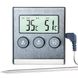 Кухонний термометр з виносним щупом + таймер UChef TP-700, для м'яса, з магнітом і сигналізатором 7582 фото 1