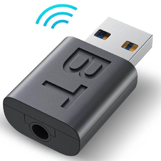 Беспроводной звуковой адаптер Bluetooth 5.0, аудио приемник + передатчик 2в1 Addap UBA-02 0129 фото