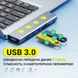 USB Type-C хаб 7в1 Addap MH-10, порт-реплікатор для Macbook на 7 портів: 2 x USB 3,0 + 2 x Type-C + HDMI + SD + MicroSD 7776 фото 6