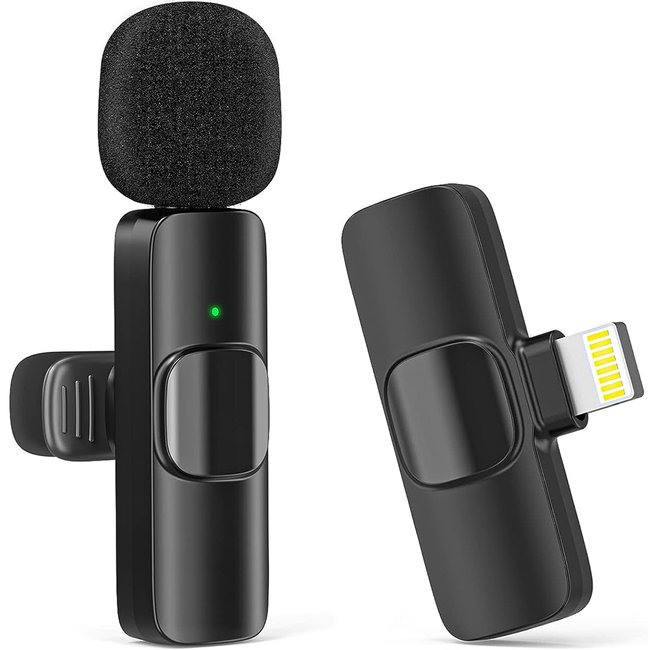 Беспроводной петличный Lightning микрофон Savetek P27 для iPhone, iPad, Macbook, 2.4 ГГц 0256 фото