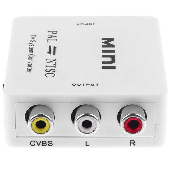 Двонаправлений конвертер телевізійної системи PAL-NTSC для аналогового відео Addap PAL2NTSC-01