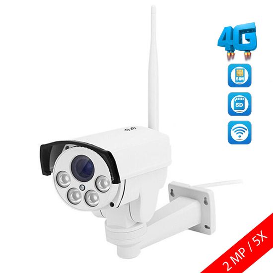 Вулична 3G / 4G камера відеоспостереження Digital Lion NC47G-EU (2 Мп / 5x), поворотна PTZ, FullHD 1080P 7126 фото