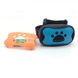 Нашийник антигавкіт для собак Digital Lion BK-C01, ультразвуковий, з вібрацією, синій/помаранчевий 7174 фото 4