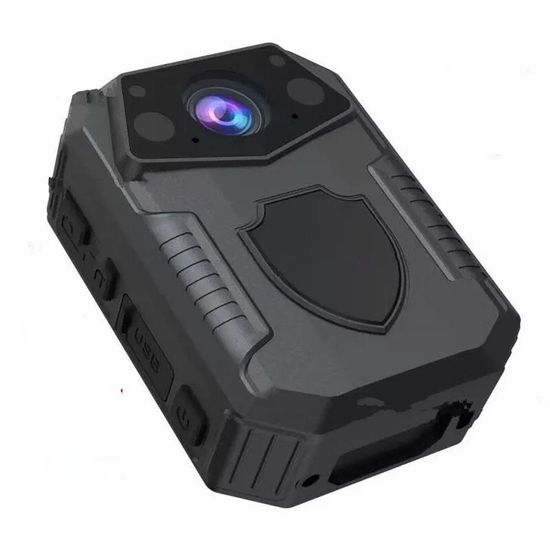 Полицейский нагрудный видеорегистратор Digital Lion WZ2, боди камера, 64 гб, 4k, IP66 7182 фото