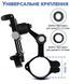 Металлический держатель для смартфона на руль велосипеда / самоката GUB PLus 11, черный 7752 фото 5