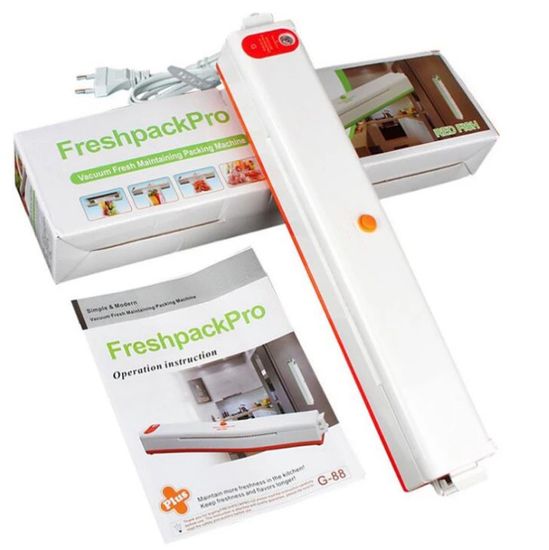 Вакуумный упаковщик | бытовой вакууматор Freshpack Pro для вакуумной упаковки сухих и влажных продуктов 7424 фото