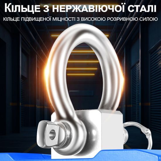Электронные крановые весы до 500 кг Digital Lion OCS-T1, подвесные весы с крюком для подвешивания, синие
