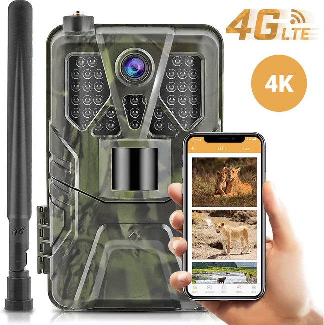 4G / APP Фотопастка, мисливська камера Suntek HC-910Pro | 4K, 36Мп, з live додатком iOS / Android 0185 фото