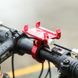 Металевий тримач для смартфона на кермо велосипеда / самоката GUB G-81, Червоний 7753 фото 10