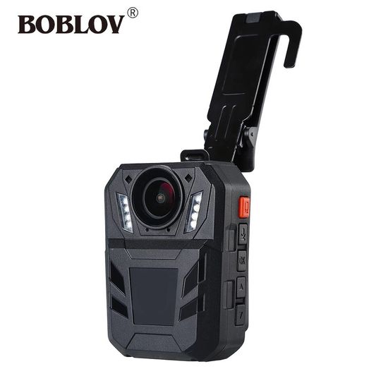 Противоударный полицейский видеорегистратор Boblov WA7-D, 32МП, боди камера с пультом управления, 4000mAh , IP67 7185 фото