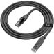 Сетевой RJ45 кабель для интернета | патч-корд BOROFONE BUS01, Ethernet кабель, Cat6, 1Gbps, 1м