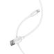 USB - Lightning кабель для iPhone Borofone BX14, 2.4A, Белый, 1m 0013 фото 10