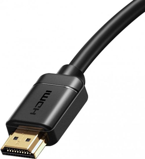 HDMI-HDMI кабель синхронизации видео и аудио потока Baseus CAKGQ-A01, для монитора, телевизора, компьютера, 4K, 1м 0055 фото