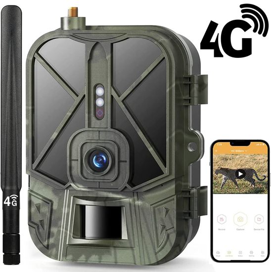 4G / APP Фотоловушка, охотничья камера Suntek HC-940Pro | 4K, 36Мп, с live приложением iOS / Android 0187 фото