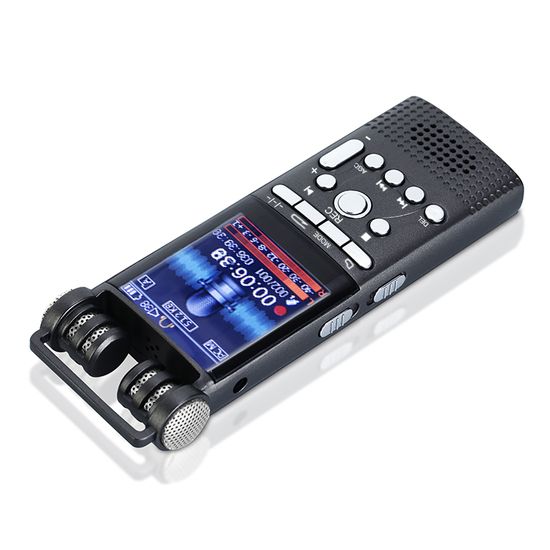 Профессиональный цифровой диктофон Savetek GS-R06, стерео, 16 Гб + поддержка SD карт 5694 фото