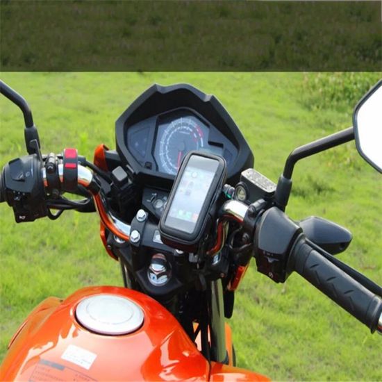 Универсальный держатель для телефона на велосипед или мотоцикл Addap BPH-01, размер L, для диагонали 5,5"-6,3" 7150 фото