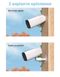 Автономная уличная WiFi камера USmart OBC-01w, 12000 мАч, до 1 года работы, поддержка Tuya, Белая 7609 фото 6