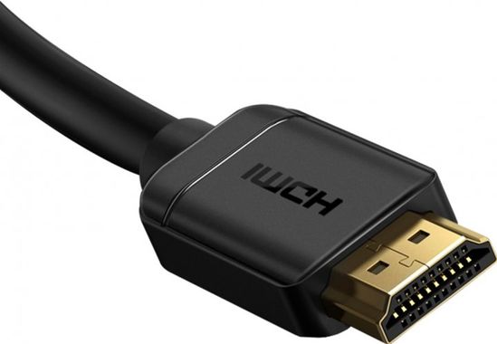 HDMI-HDMI кабель синхронізації відео та аудіо потоку Baseus CAKGQ-C01, для монітора, телевізора, комп'ютера, 4K, 3м 0056 фото