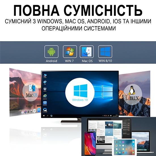 Зовнішня кишеня для дисків M.2 SSD NVMe та NGFF SATA 2280/2230/2242/2260 Addap EHDC-03, зовнішній кейс USB-A - Type-C, 10 Гбіт/с 1170 фото