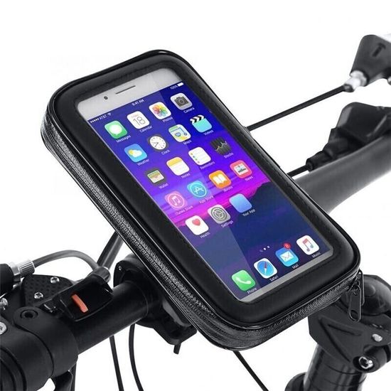 Универсальный держатель для телефона на велосипед или мотоцикл Addap BPH-01, размер М, для диагонали 5"-5,5" 7151 фото