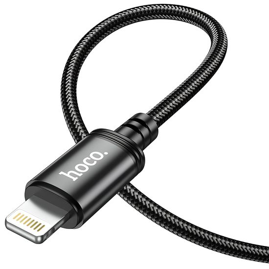 Плетений кабель швидкої зарядки та передачі даних з Type-C на Lightning Hoco X89, для iPhone/iPad, 20 Вт, 1м