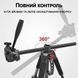Штатив-журавель горизонтальний + вертикальний Andoer TR-08h, розкладний трипод для камери та смартфона, 158 см, Чорний 1373 фото 4
