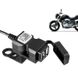 USB зарядное устройство на 2 порта для мотоцикла Addap MC01, с креплением на руль, 9V-90V 7610 фото 3