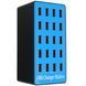 Мультизарядное устройство на 20 USB портов Addap MCS-A5+, док-станция, 100W, blue 7378 фото 9