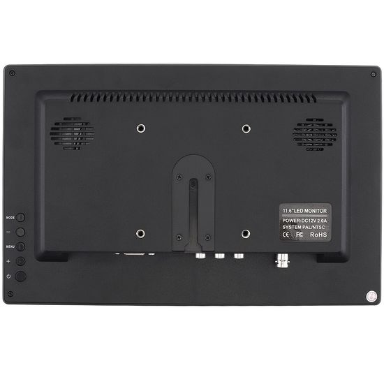 Автомобільний монітор в машину 13,3" дюйма для камер заднього виду Podofo A3125EU, FullHD 1080P, 12-24V 0190 фото