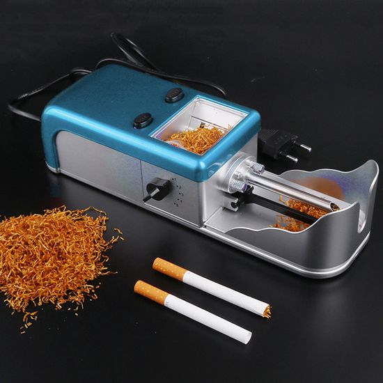 Потужна електрична машинка для набивання сигарет Gerui JL-004A, з подачею табаку, Голуба 7517 фото