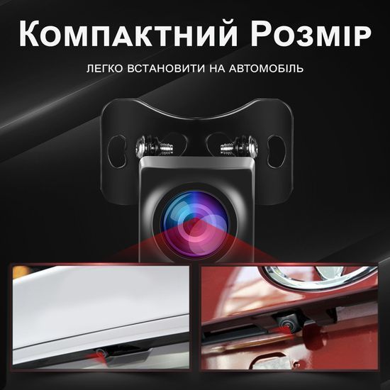Камера заднего вида для автомобиля Podofo Y3187G6 | автомобильная парковочная камера, AV IN, 4-pin micro jack (2,5 мм TRRS), 10м 1342 фото