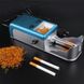 Мощная электрическая машинка для набивки сигарет Gerui JL-004A, с подачей табака, Голубая 7517 фото 10