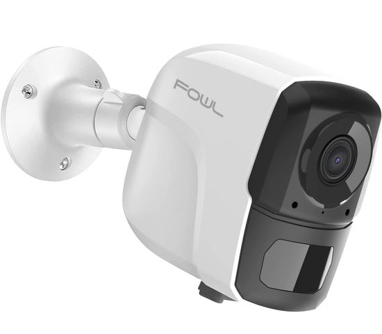Автономная уличная WiFi камера видеонаблюдения Camsoy F1, с датчиком движения и ночным видением, White 0058 фото