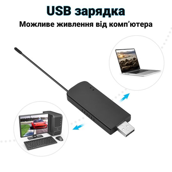 Бездротовий USB мікрофон з наголовним кріпленням Andoer HBM-01 | гарнітура для конференцій до 50 м 7566 фото