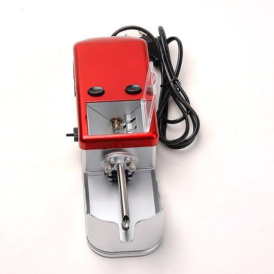 Мощная электрическая машинка для набивки сигарет Gerui JL-046A, с подачей табака и регулировкой скорости, Красная 7518 фото