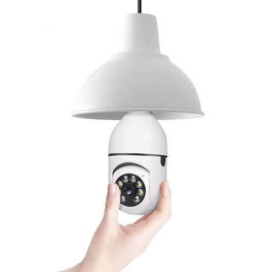 Умная поворотная WiFi камера-лампочка в цоколь для видеонаблюдения USmart LBC-01w, с поддержкой Tuya, E27, 3 МП 0191 фото