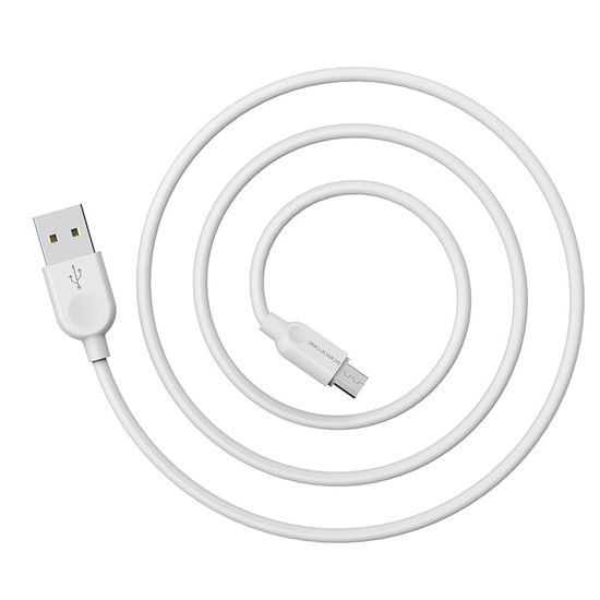 USB - Micro USB кабель для смартфона Borofone BX14, 2.4A, Белый, 2m 0017 фото